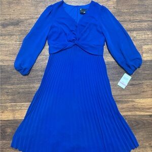 Blue Christmas formal dress